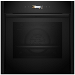 NEFF 60cm N70 Pyrolytic Oven Aluminium Brushed Black Anodized B59CR71D0A hero image