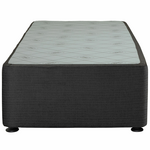 Sealy Long Single Spacesaver Base -  Left Drawers In Black - 728136 hero image
