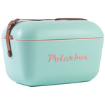 Polarbox Classic 12L Cooler Cyan with Rose Logo  PLBC12C hero image