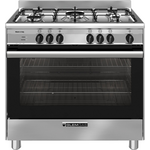 Glem 90cm Dual Fuel Freestanding Oven Stainless Steel GB965GE hero image