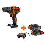 Black & Decker BDCDD186B-XE Two Speed Drill Driver with Two Batteries hero image