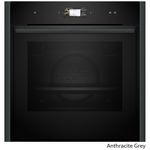 NEFF 60cm Pyrolytic Slide & Hide Oven with Added Steam Anthracite Grey B69VS73Y0A-AG hero image
