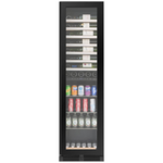 KingsBottle Atelier Fusion Wine and Beverage Fridge Right Hinge KB245HX-BK-RHH hero image