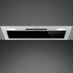 Smeg 60cm Black Glass & Stainless Steel Integrated Rangehood KSGAU6P4VN hero image