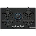 Bosch 75cm Series 6 Natural Gas Cooktop Tempered Glass Black PPQ7A6I10A hero image