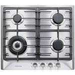Miele 60cm 4 Burner Natural Gas Cooktop Stainless Steel KM362-1G hero image