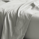 Linen House Augusta 500TC Grey King Flat Sheet 01722F731 hero image