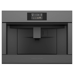 Fisher & Paykel 60cm Series 9 Minimal Built-In Coffee Maker Grey Glass EB60MSG3 hero image