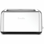 Breville the Toast Control Long 4 Slice Toaster LTA650BSS hero image
