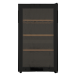 Cantina 49 Bottle Dual Zone Freestanding Wine Cabinet Black CCWFD49B hero image