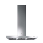 Smeg Classic Aesthetic Stainless Steel Canopy Rangehood KSE110XA  hero image