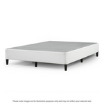 Zinus Keenan Queen Fabric White Ensemble Bed Base AU-BSLB-Q hero image