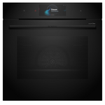 Bosch 60cm Series 8 Built-In Oven with Added Steam Function Black HRG978NB1A hero image