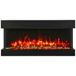 Remii 60 Inch Indoor 3 Sided Electric Fireplace 60-BAY-SLIM hero image