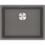Franke Maris 520mm Single Bowl Flushmount Sink with Extension Drainer Stone Grey MRG210-52SG-FPC hero image
