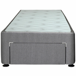 Sealy King Single Spacesaver Base -  Front Drawer In Charcoal - 728184 hero image