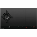 Fisher & Paykel Series 9 90cm Natural Gas Wok Burner and Induction Cooktop CGI905DNGTB4 hero image