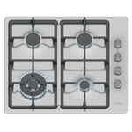 Bosch 60cm Series 2 Gas Cooktop Stainless Steel PBH6B5K90A hero image