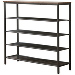 L.T. Williams 5-Tier Shoe Storage Dark Wood 9768 hero image