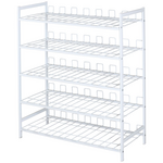 L.T. Williams 5-Tier Shoe Rack White 8998 hero image