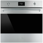 Smeg 60cm Classic Pyrolytic Built In Oven Stainless Steel SOPA6301TX hero image