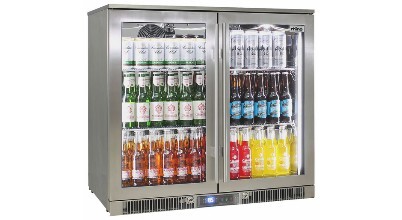 Stainless steel Rhino 248L marine grade outdoor beverage centre sold in Australia by Appliances Online with free delivery