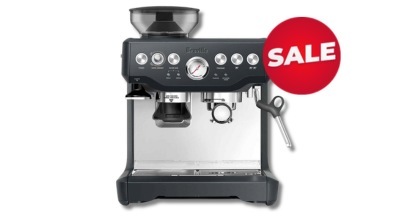 The Breville the Barista Express Espresso Machine Charcoal BES870CHR2JAN1 sold in Australia by Appliances Online with free delivery