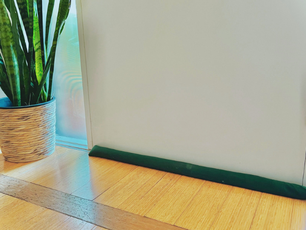 Stop losing heat by using draught excluders, filling window and door gaps and adding insulation to your home.
