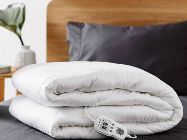 An electric blanket is a cost-effective and efficient way to stay warm at night.