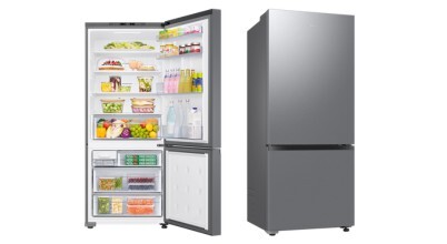 The Samsung 427L Bottom Mount Refrigerator Stainless Steel SRL4200S sold in Australia by Appliances Online