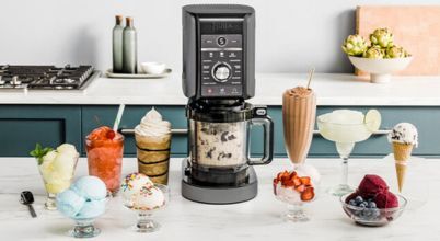 The Ninja CREAMi ice cream maker can make a wide range of ice creams, sorbets, shakes and frozen desserts