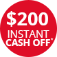 Insinkerator JULY26 Cash off 200