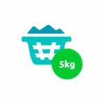 5kg capacity (small)